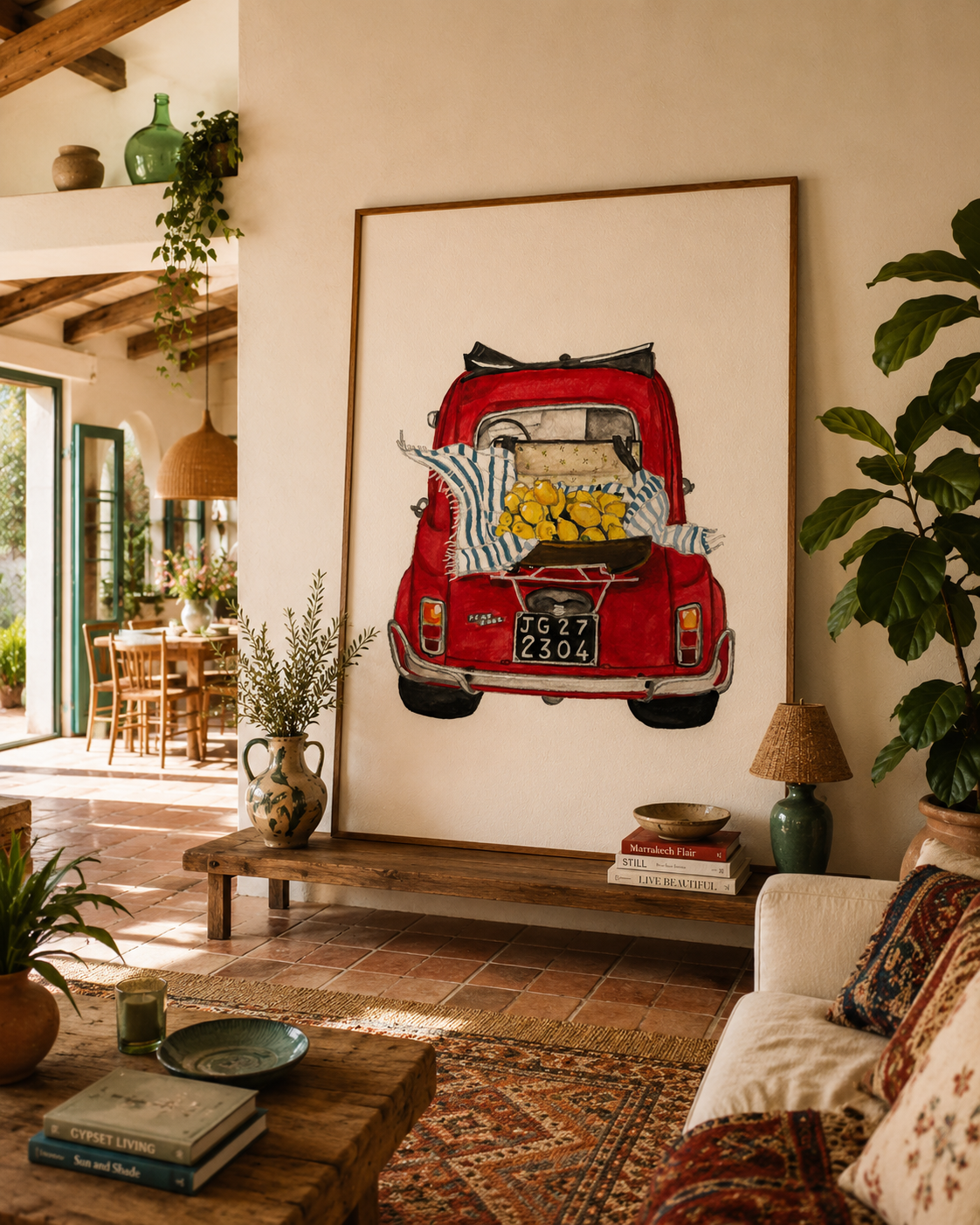 La fiat aux citrons - toutes tailles