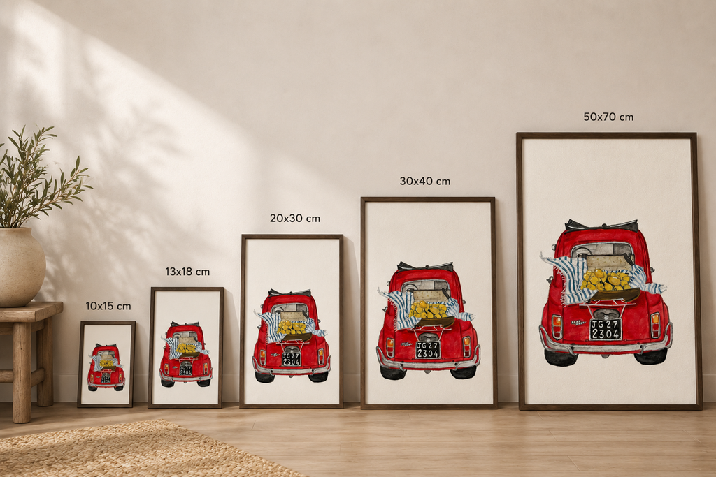 La fiat aux citrons - toutes tailles