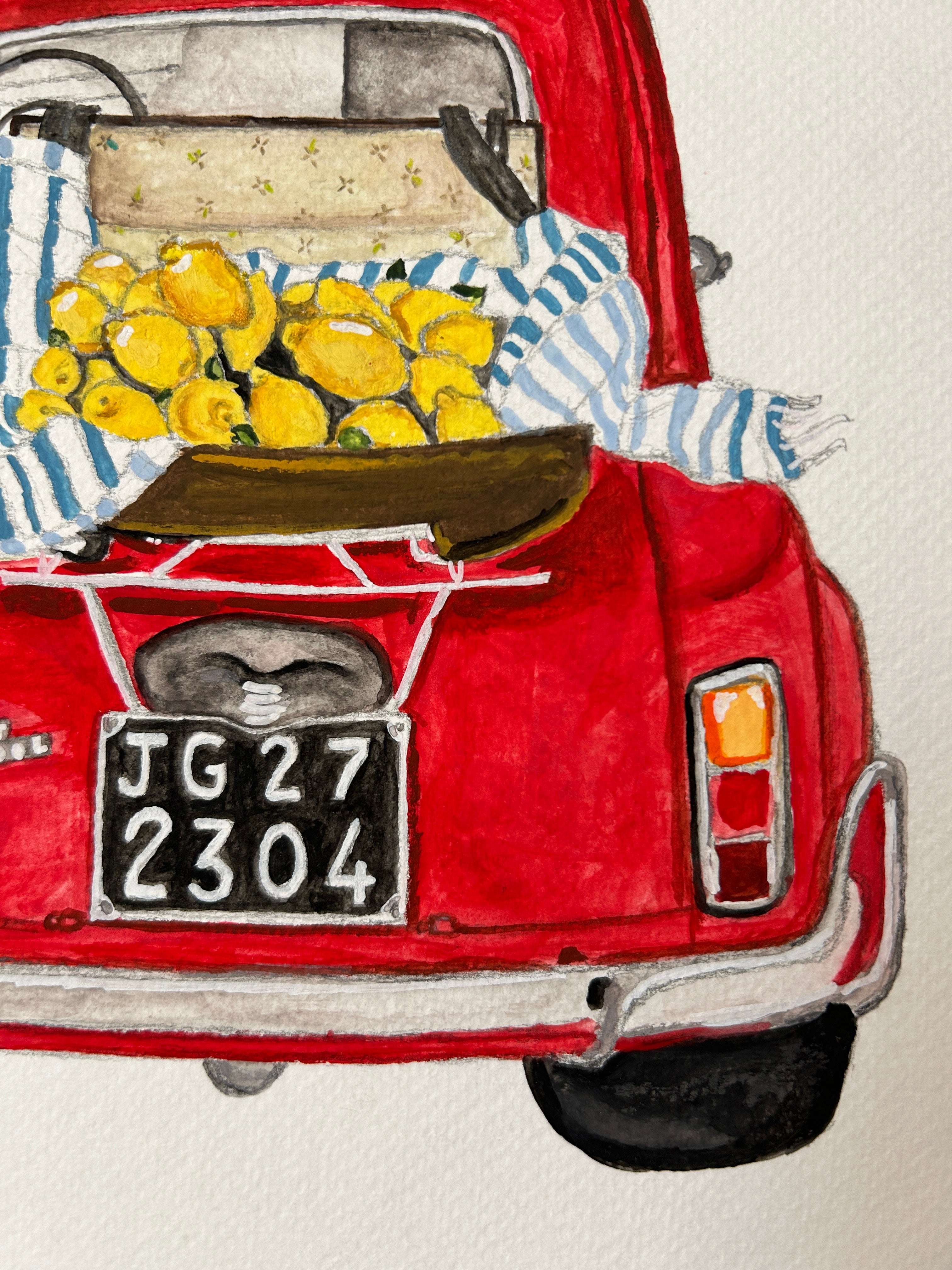 La Fiat aux Citrons