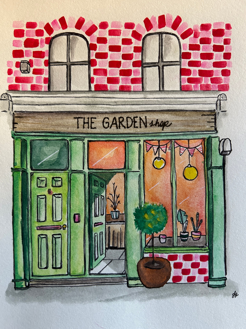 The garden shop