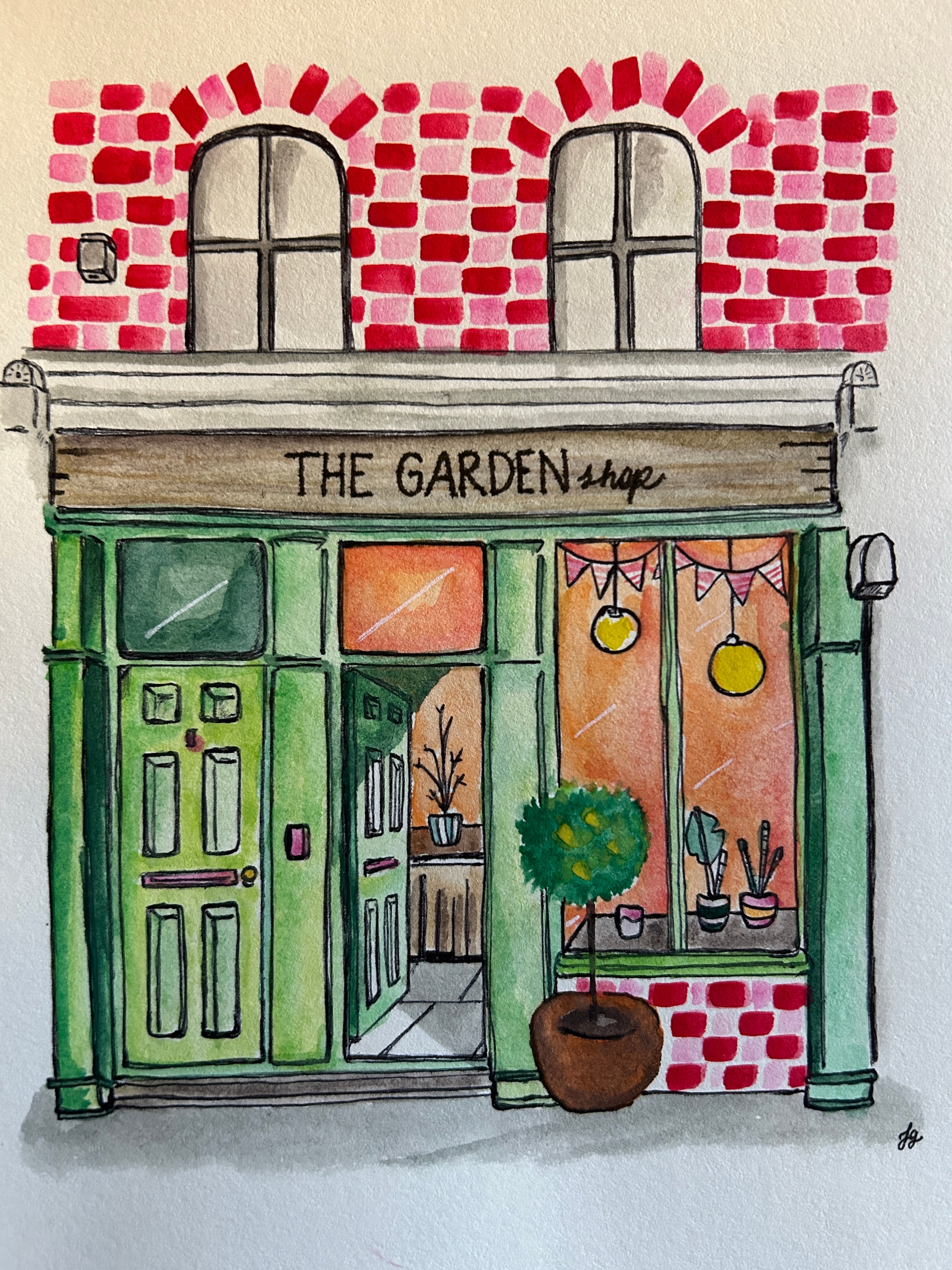 The garden shop