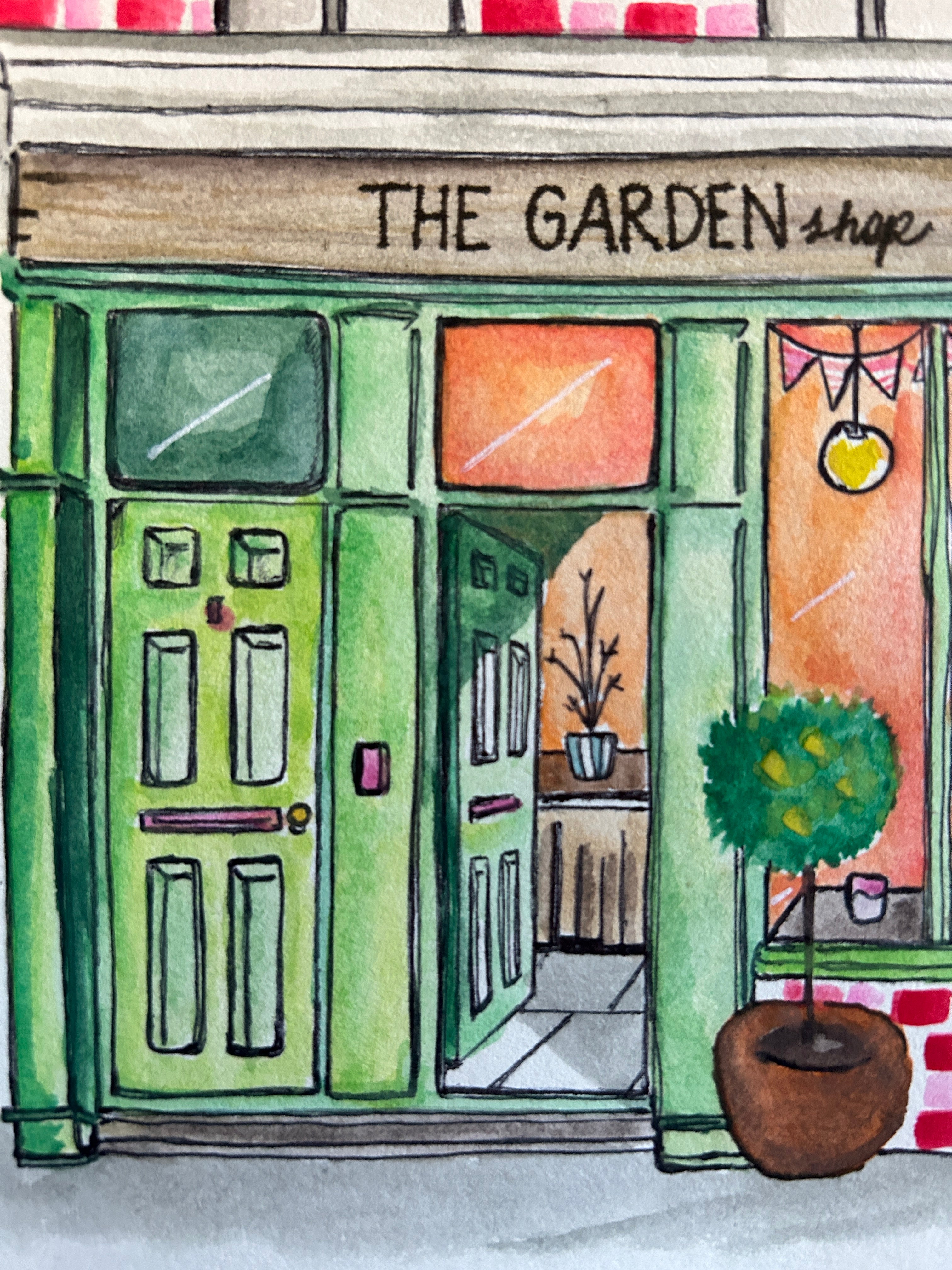 The garden shop