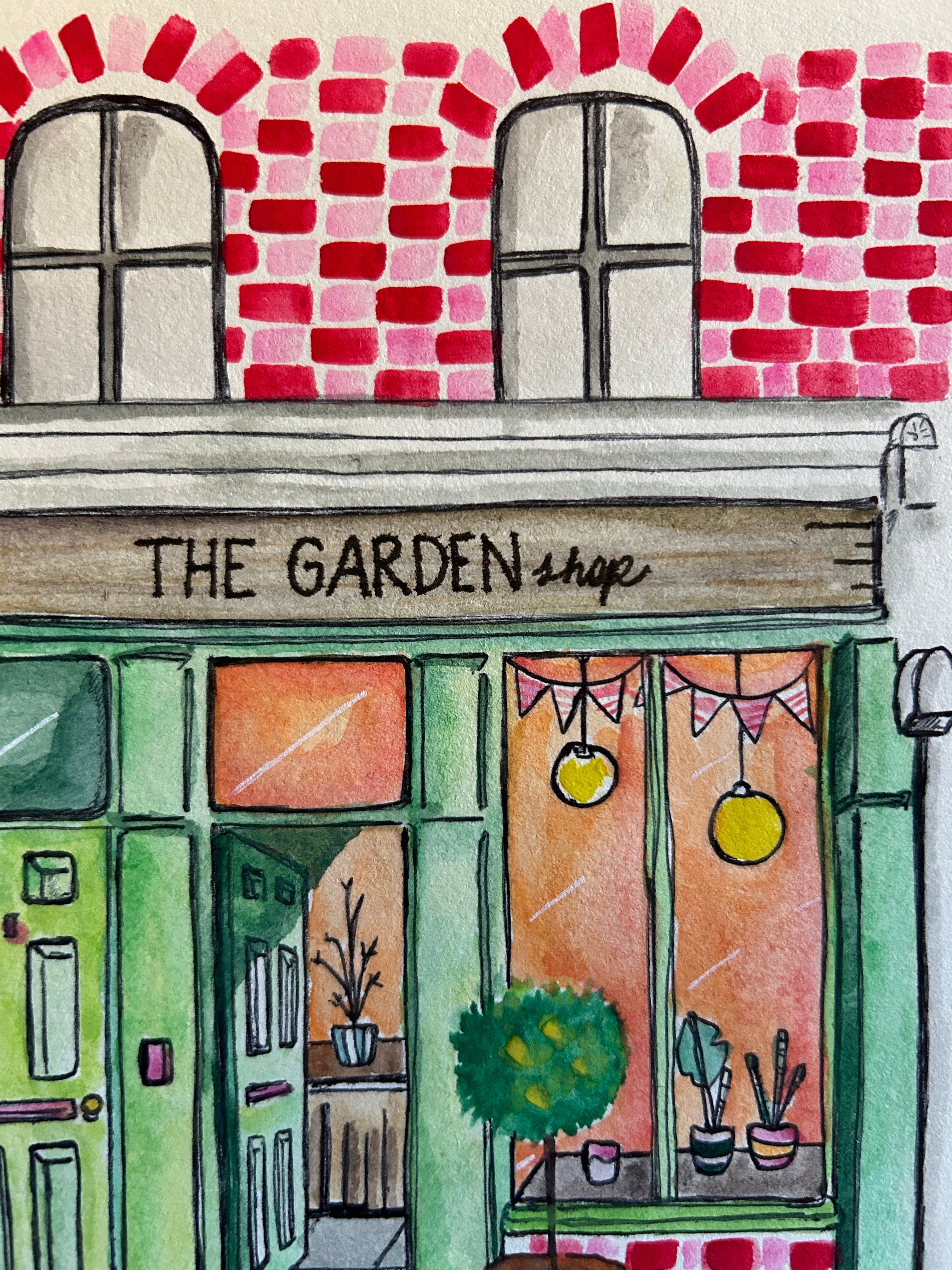 The garden shop