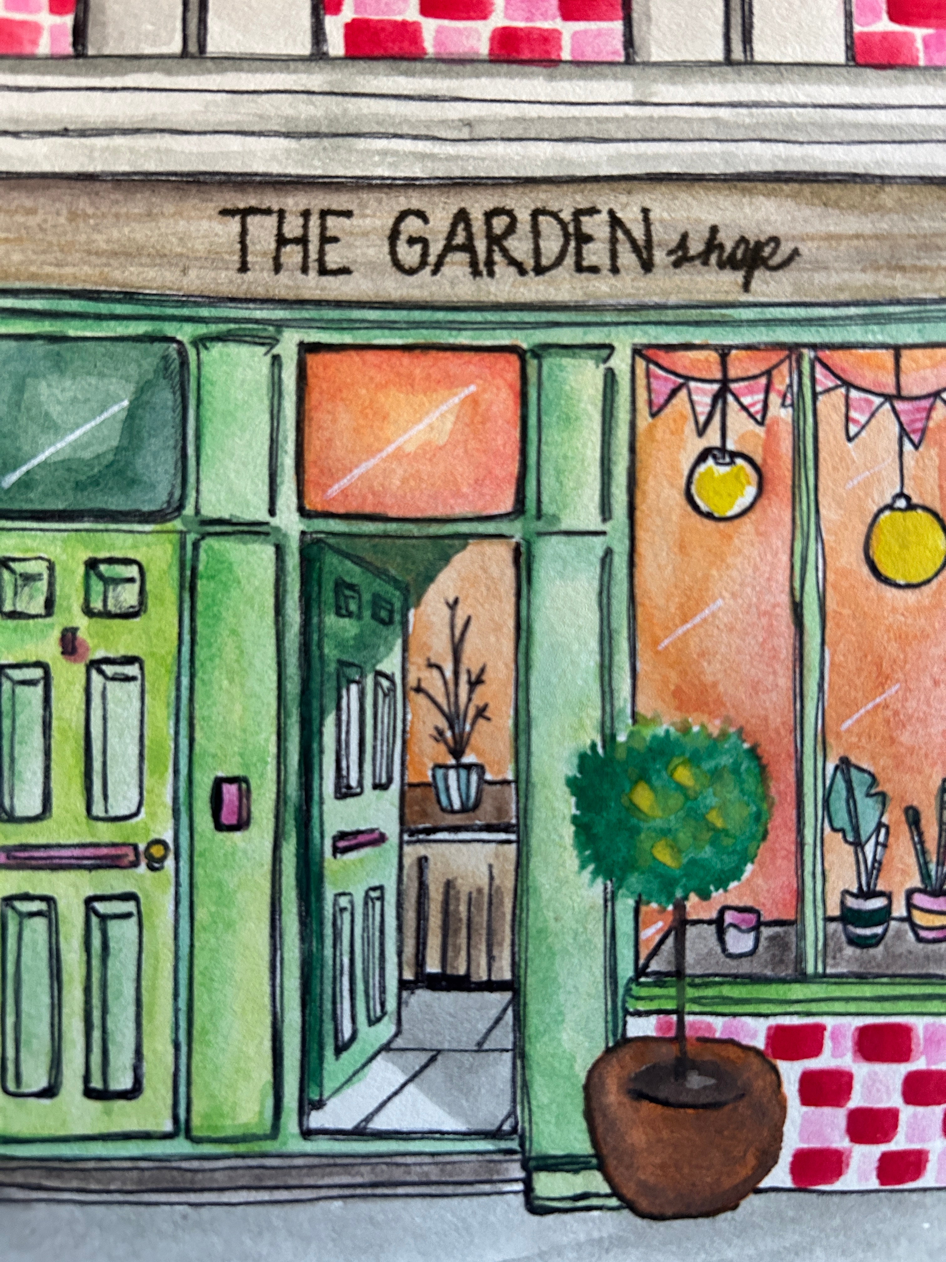 The garden shop